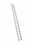 Алюминиевая односекционная лестница АЛЮМЕТ 17 ступеней